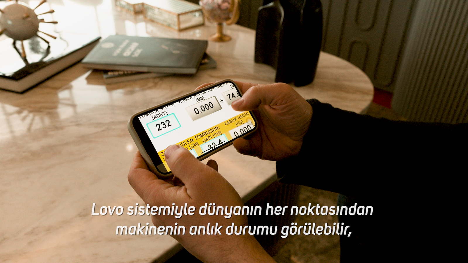LOVO Tomruk Hacim Hesaplama Sistemi